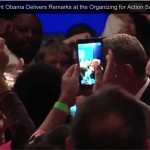 Kathy Talking to President Obama - April 23, 2015