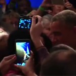 Kathy Talking with President Obama at OFA Summit